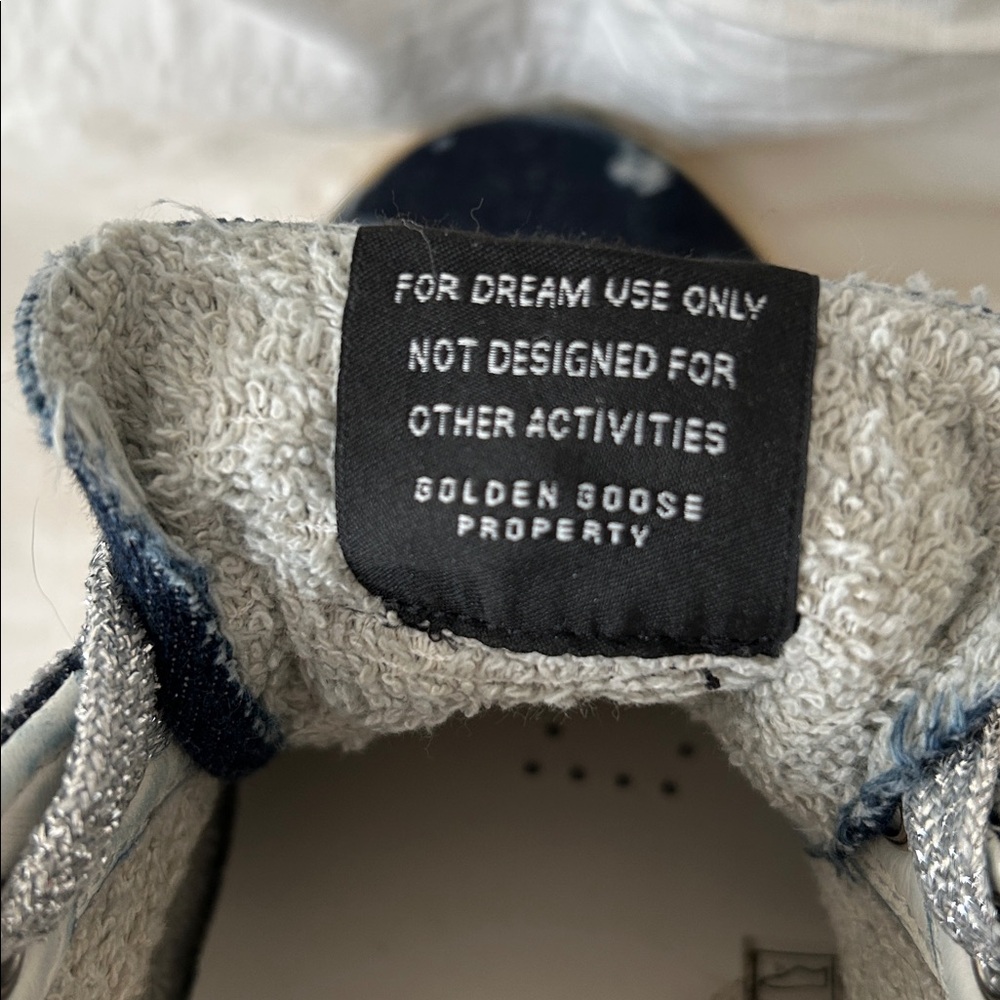 GoldenGoose SuperStar Sneaker size 42 EUC. Denim,Leather Limited Edition #30/300 - Picture 13 of 16